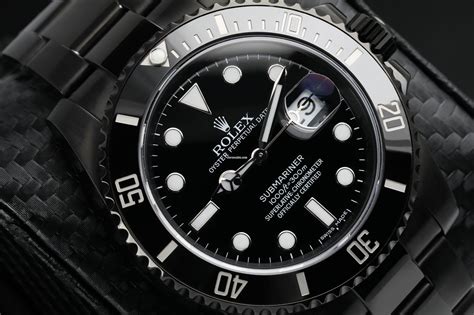 rolex pvd black